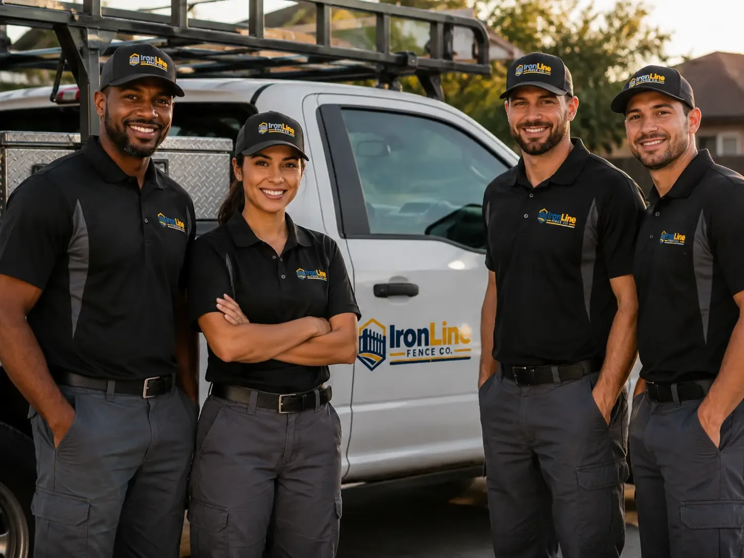 Metal Fence Installation company in Knierim, IA