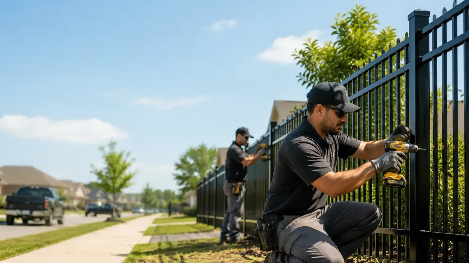 Metal Fence Installation in Knierim, IA